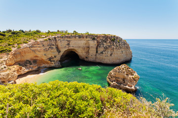 Grotte in der Algarve Portugal