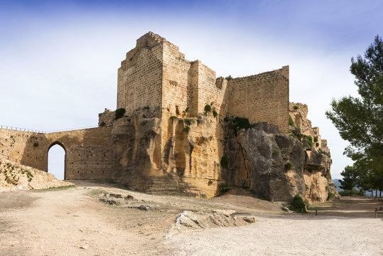 Montesa Castle Near Ontinyent, Valencia Province, Spain