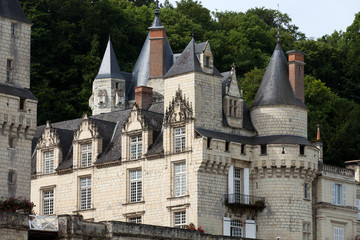 Fototapeta premium Castel of Rigny-Usse . Loire Valley, France