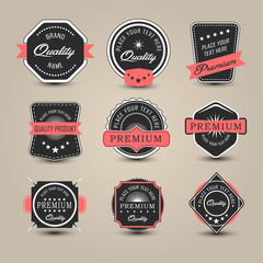 Badges collection. Vector