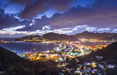 Deurstickers Philispburg, Sint Maarten, Dutch Antilles © SeanPavonePhoto