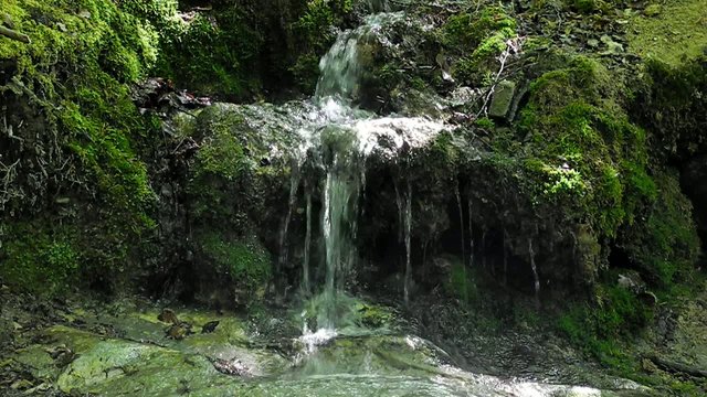 Creek in Crimea mountains