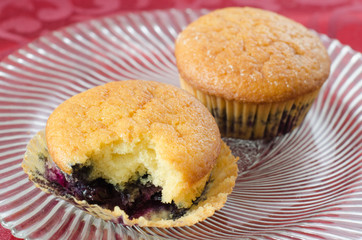 Blueberry muffins