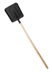 Shovel on white background