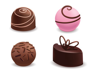 Chocolate candies