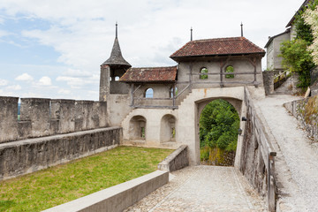 Fototapeta na wymiar Castello di Gruyere, Svizzera