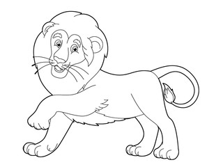 Coloring page - animal - illustration for the children