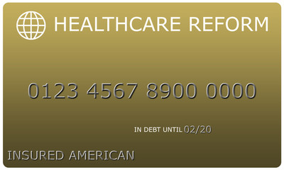 Healthcare Reform Platinum gold Credit Card