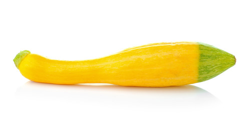 Fototapeta na wymiar Zucchini isolated on a white background