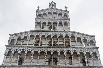 Detailansicht - San Michele in Foro in Lucca