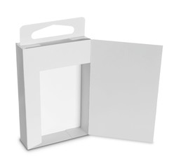 white Package Box for products