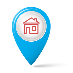 House on a map index.