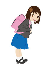 新一年生の女の子