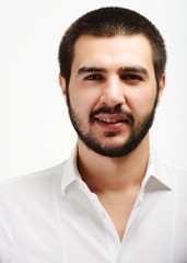 Fototapeta premium Young Middle eastern young attractive male model posing