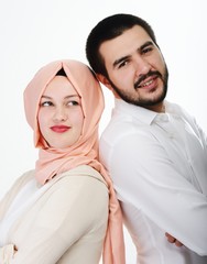 Arabic couple together