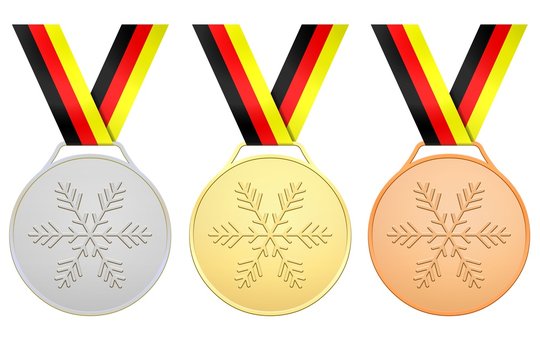 Deutsche medaillen fur die Winterspiele