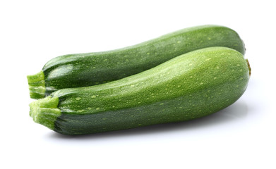 Zucchini vegetables in closeup