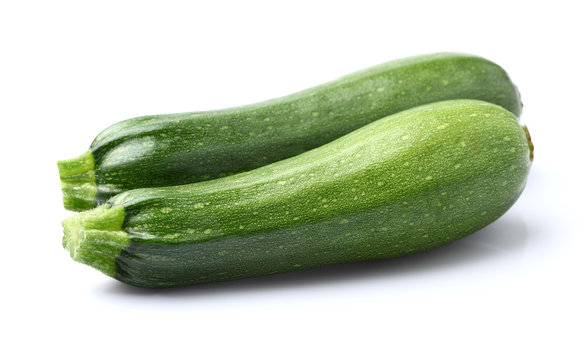 Zucchini vegetables in closeup