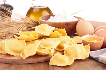 raw ravioli
