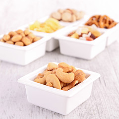Fototapeta premium assortment of nuts