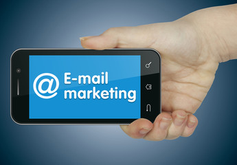 E-mail marketing. Phone