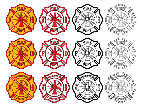 Firefighter Cross Symbol