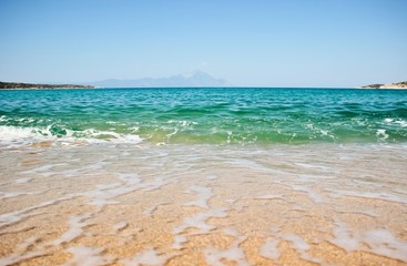 Beautiful seascape: beach