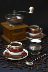 Coffee and coffee mill