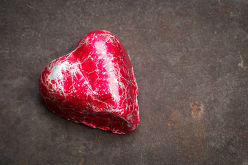 Patina heart