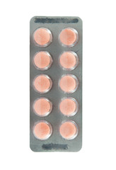 Blister pack background