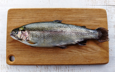 Fresh trout