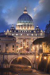 Obraz premium Basilique Saint-pierre de Rome