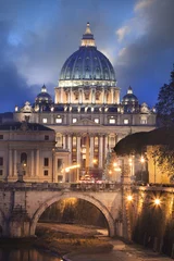 Foto auf Leinwand Petersdom in Rom © PUNTOSTUDIOFOTO Lda