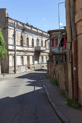 The charming and picturesque streets of the old town of Tbilisi