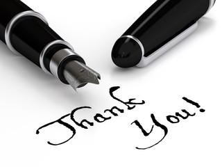 Fototapeta premium Thank you!