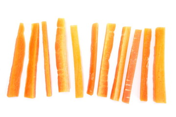 Sweet and fresh carrots vegetable