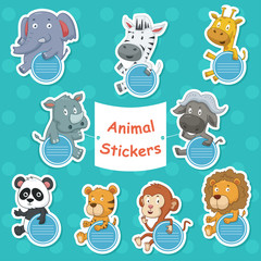 Animal stickers