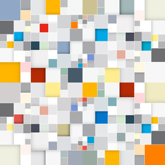 Abstract Square Background