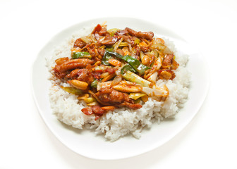 Traditional Asian food