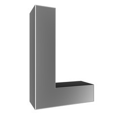 3d letter collection - L