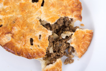 meat pie tourtiere