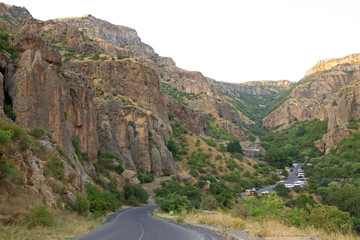 Gerard monastery in the gorge, Armenia