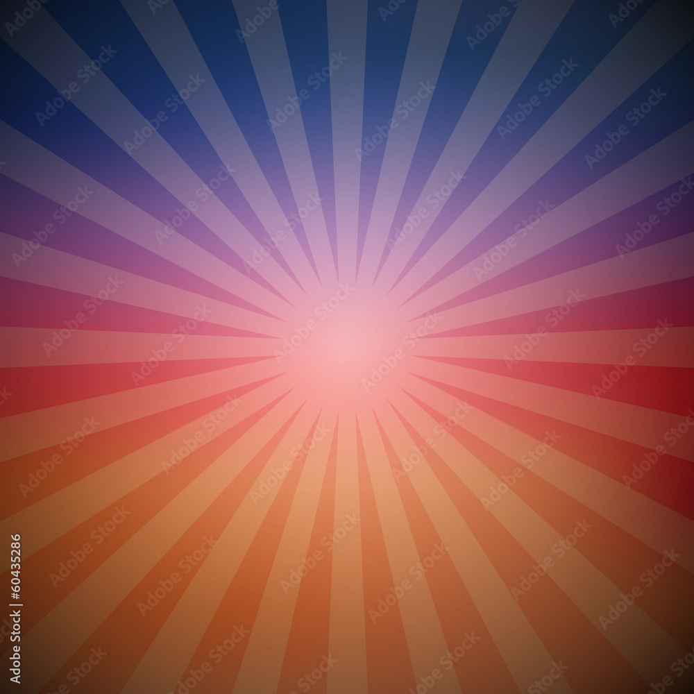 Poster abstract retro vector background