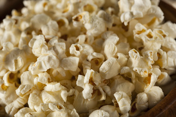 Healthy Buttered Popcorn with Salt