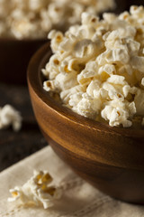 Healthy Buttered Popcorn with Salt