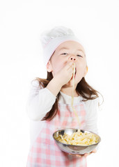 Eating Noodles