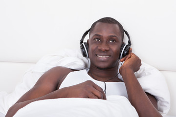 Man Listening To Music