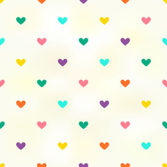 seamless heart pattern background