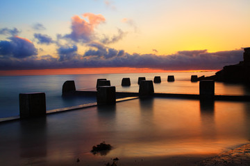 Fototapeta premium Sunrise Paradise, Coogee Baths, Ausralia