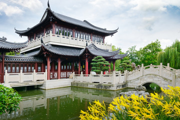 Pagoda on the lake